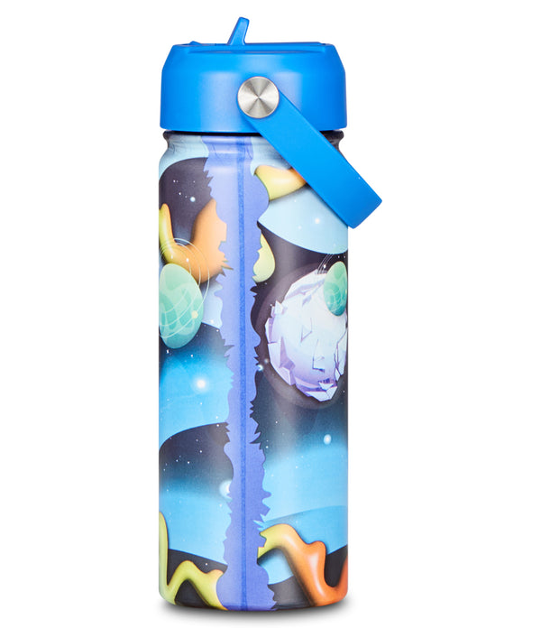 Parte trasera de la botella termo SJ Cohete de Seven