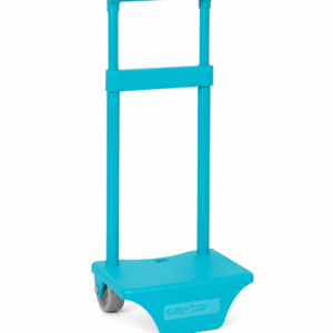 Carrito portamochilas guardería Safta universal color azul turquesa