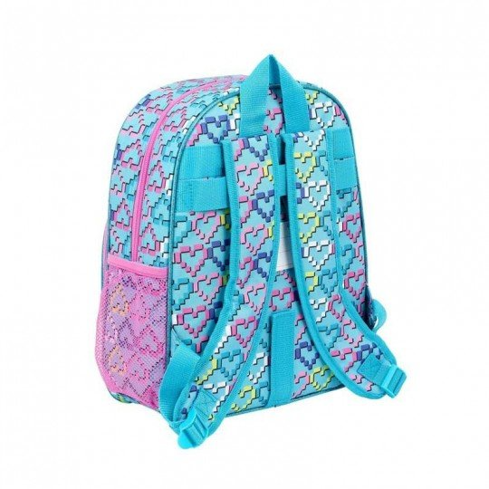 Parte trasera de mochila infantil L.O.L. Surprise adaptable a carro con hombreras acolchadas