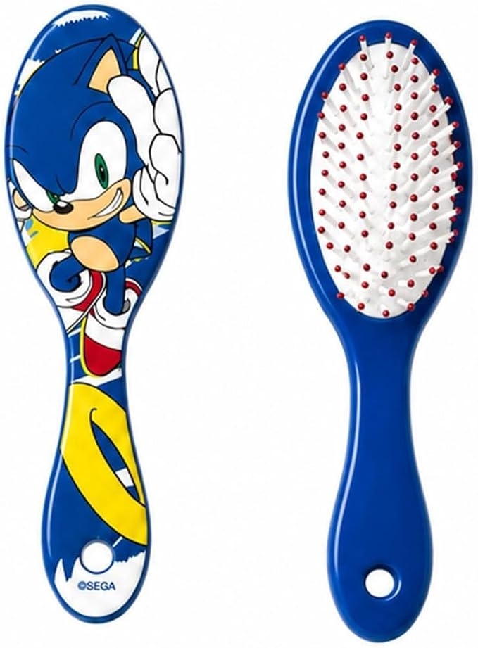 Cepillo Sonic infantil azul para el cabello