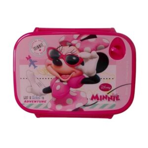 Sandwichera Minnie rosa apta para microondas
