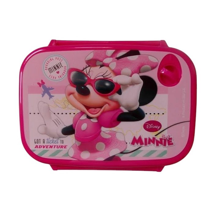 Sandwichera Minnie rosa apta para microondas