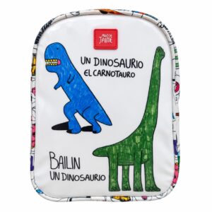 Mochila de guardería Algo de Jaime con diseño de dinosaurios