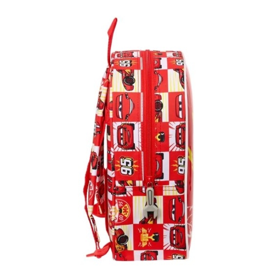 Mochila guardería Cars Rayo McQueen roja