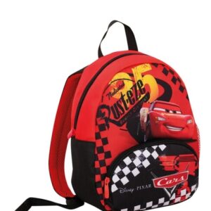 Mochila guardería Cars de Seven roja